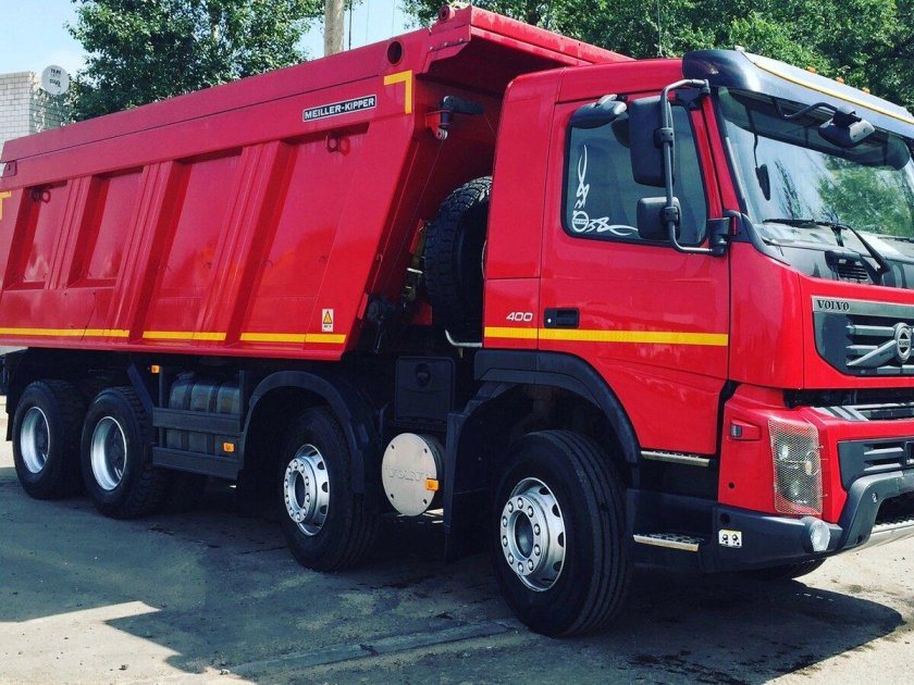 Вольво самосвал 8х4 новый