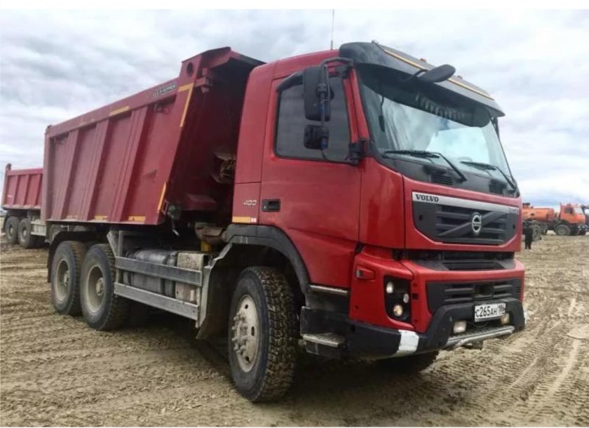 Самосвал Вольво 6 на 6