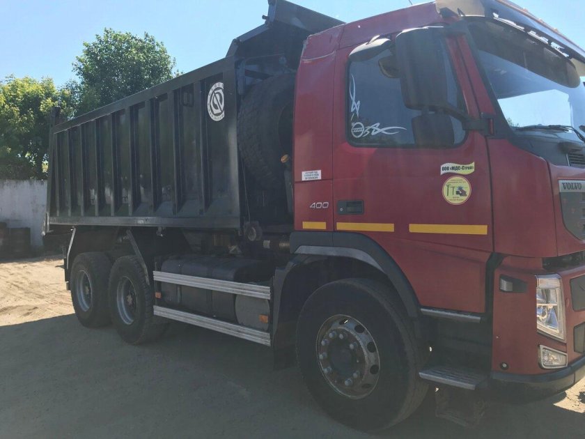 Вольво фмх 8х4 самосвал
