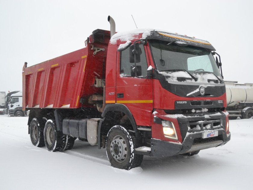 Вольво самосвал 6х4 420