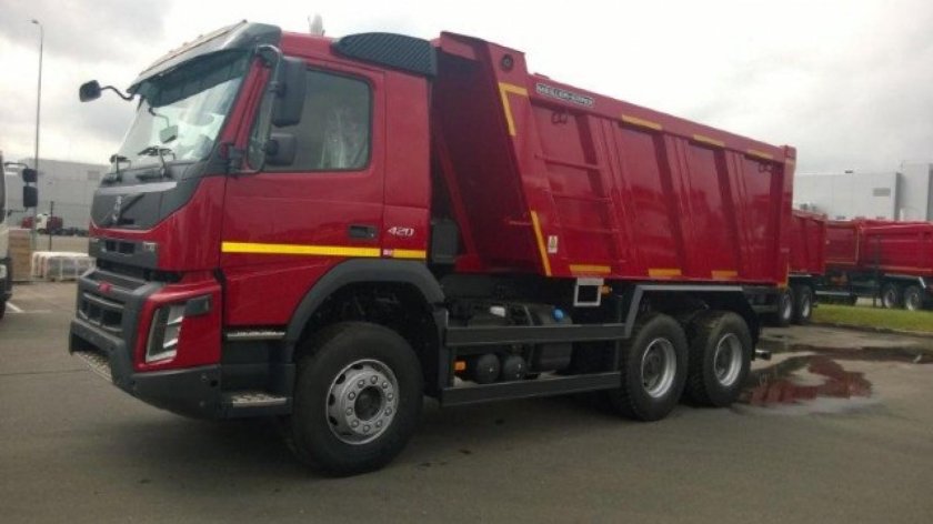 Volvo FMX 6x6 самосвал