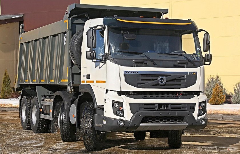 Volvo FMX 8x4 самосвал