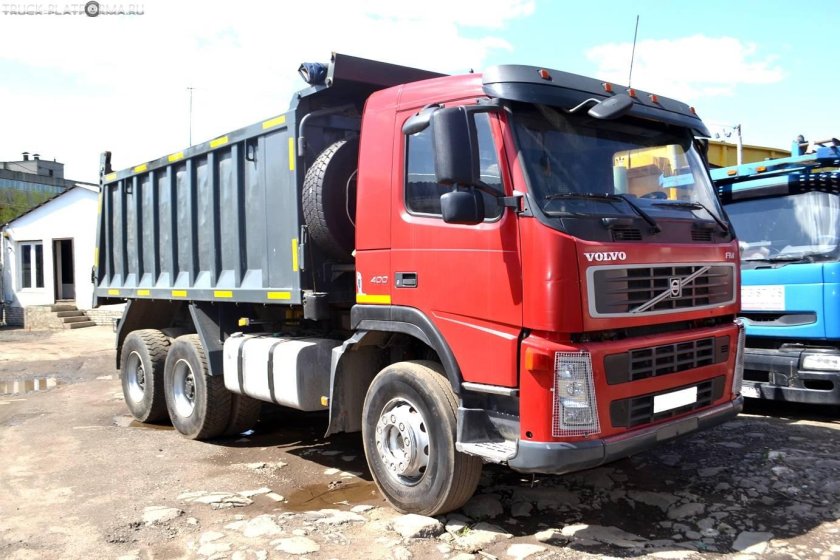 Volvo fm 6x4 самосвал