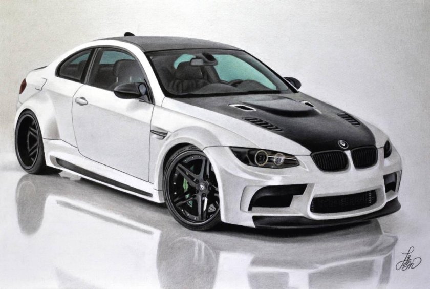 БМВ м3 е92 Vorsteiner