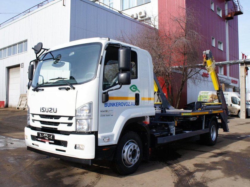 Мусоровоз Исузу