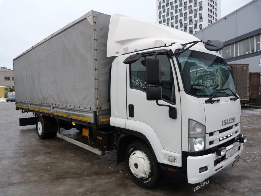 Isuzu npr 75 тент