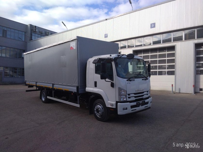Isuzu fvr34 борт тент