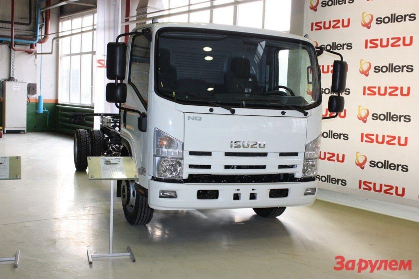 Isuzu nqr90 шасси