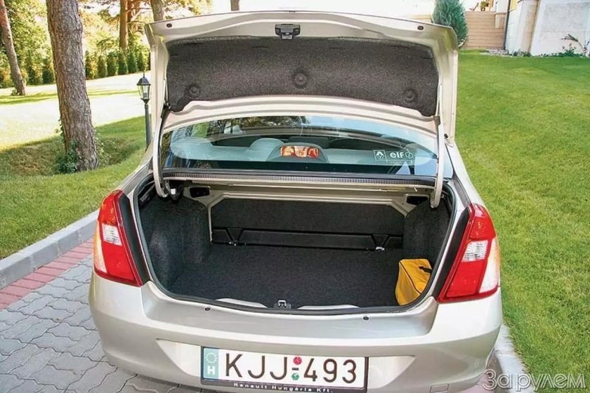 Рено Симбол 2 багажник