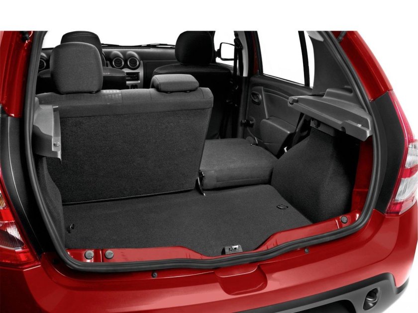 Рено Сандеро степвей 2014 багажник