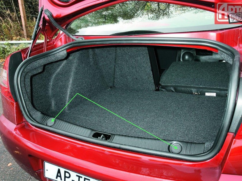 Рено Меган 2 багажник