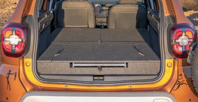 Renault Duster 2022 багажник