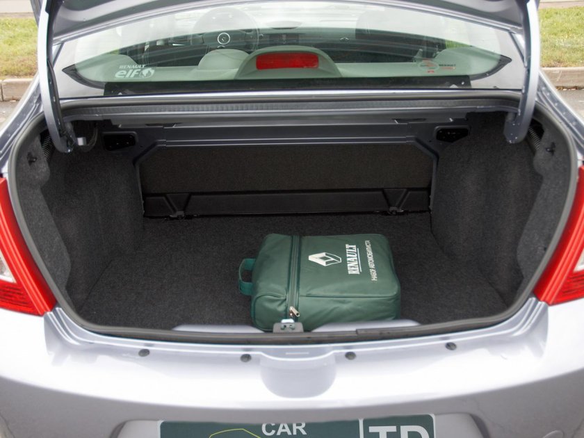 Renault symbol багажник