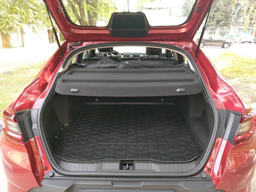 Renault Arkana багажник