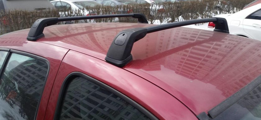 Renault 77 11 218 432 багажные дуги на Клио