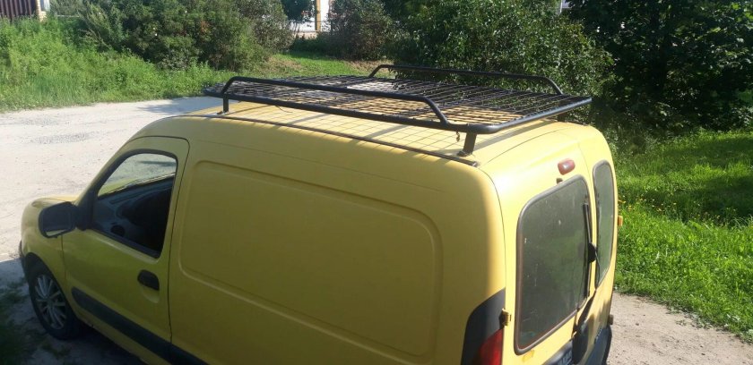 Багажник на крышу рено кангу