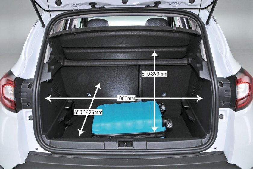 Renault Captur багажник