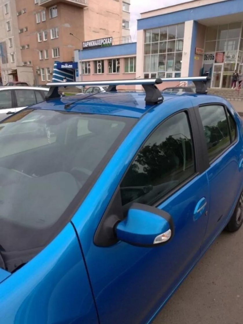 Багажник Атлант на Рено Логан 2