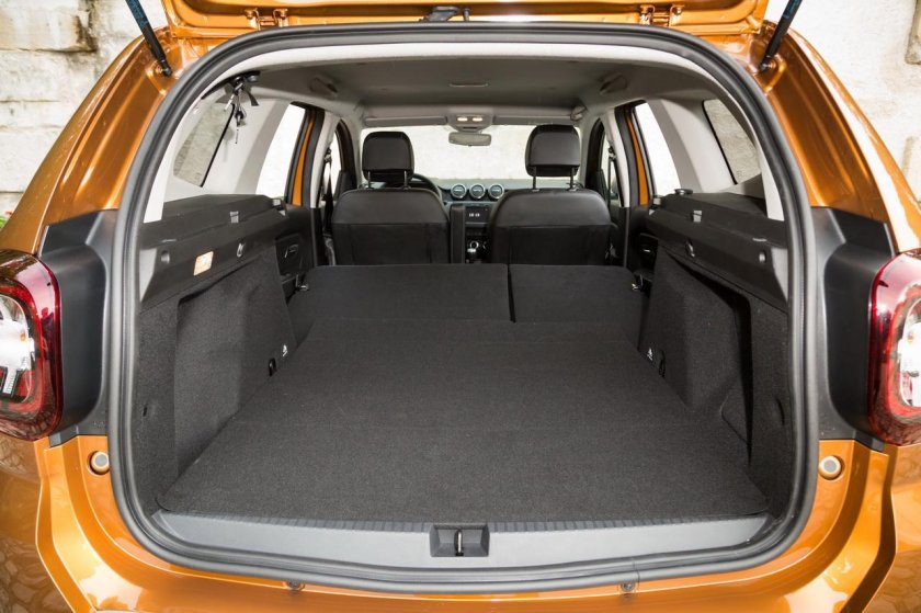 Renault Duster 2 багажник