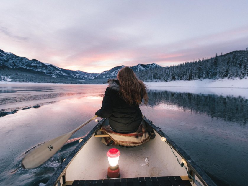 Девушка в лодке фотосессия