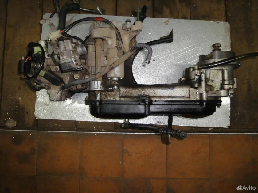 Двигатель Ямаха Гир 4 т