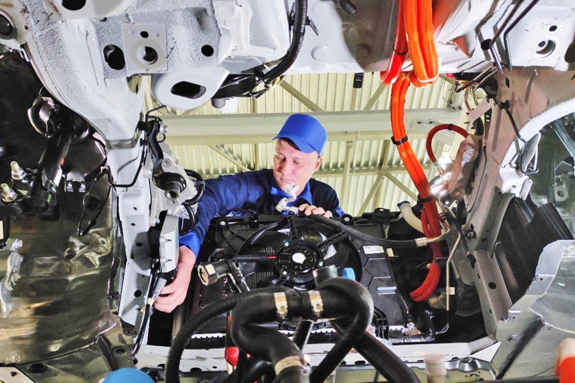 Производство электромобилей