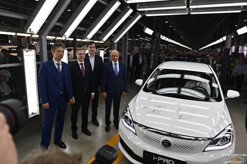 Липецкий завод электромобилей evolute