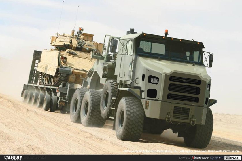 Грузовик Oshkosh m1070