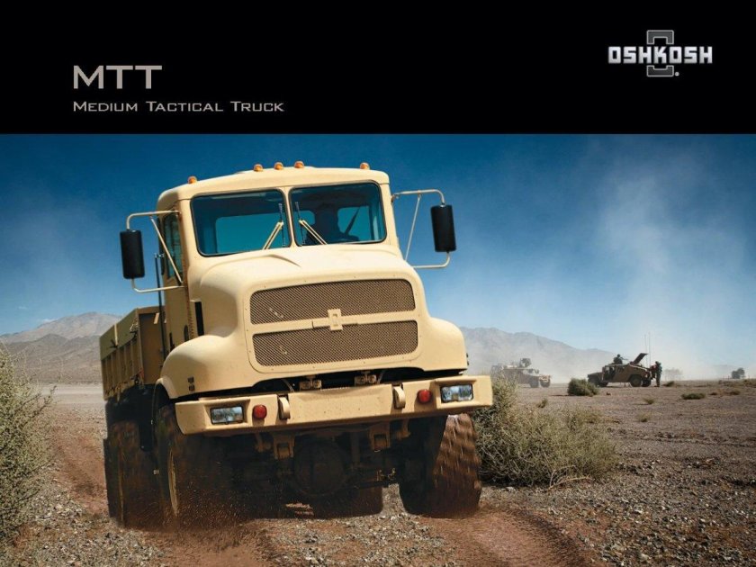 Тягач Oshkosh fmtv