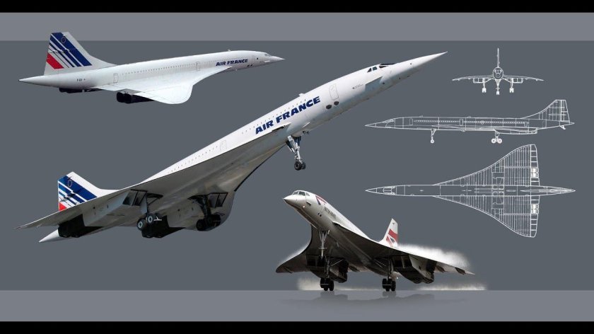 Ту-144 сверхзвуковой самолёт