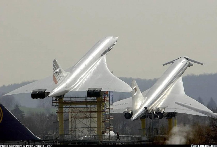 Ту 144 и Конкорд