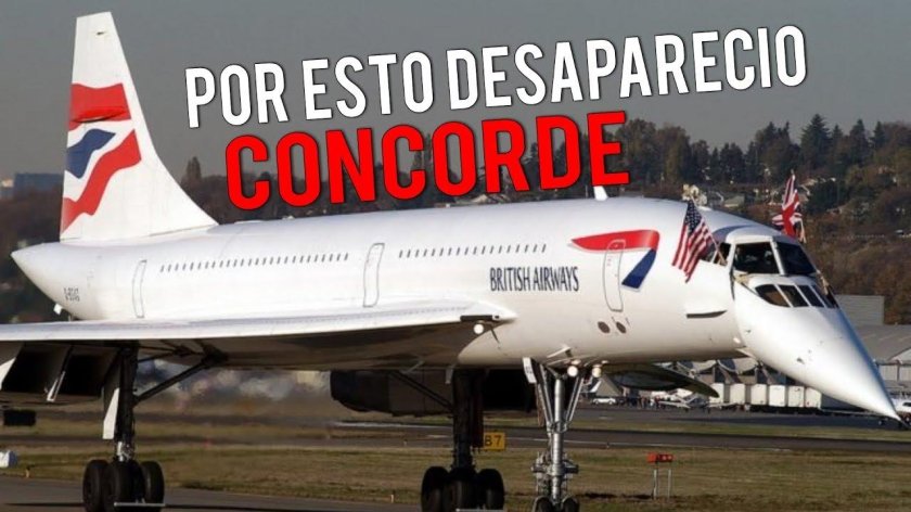 Конкорд пассажирский самолёт