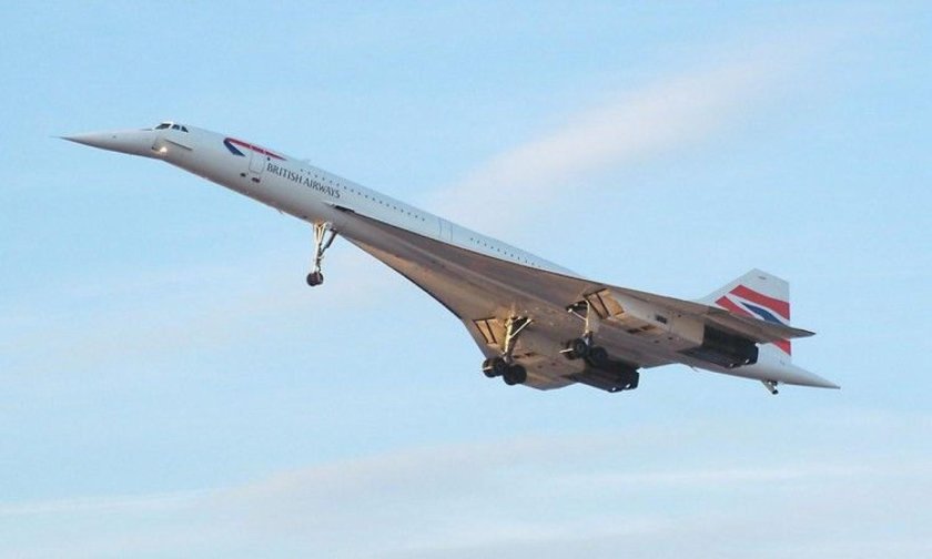 Сверхзвуковой пассажирский самолет Конкорд