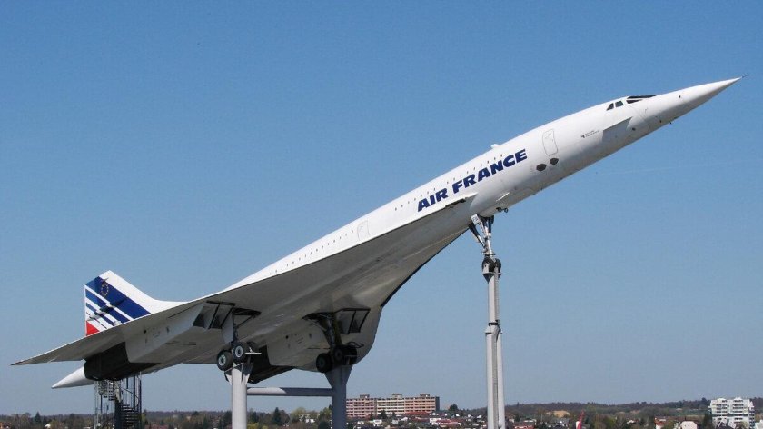 Сверхзвуковой пассажирский самолет Конкорд