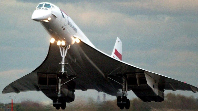 Сверхзвуковой пассажирский самолет Конкорд