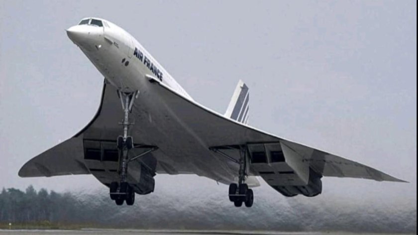 Сверхзвуковой пассажирский самолет Конкорд
