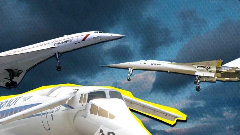 Ту 144 сверхзвуковой самолёт