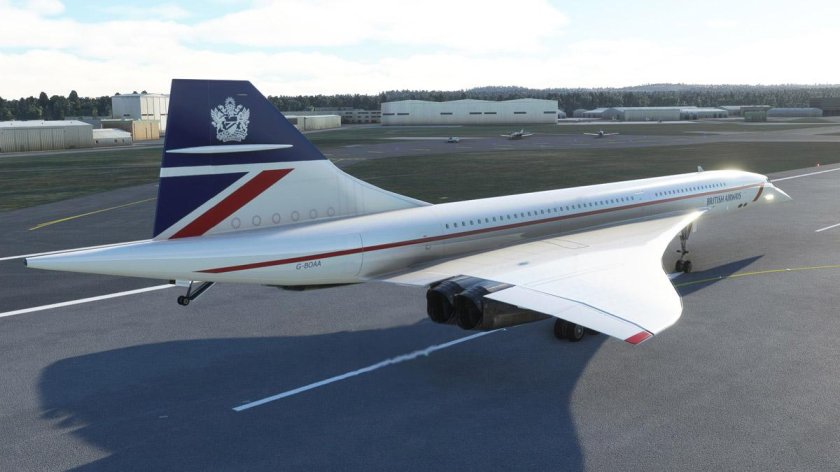 Microsoft Flight Simulator Concorde