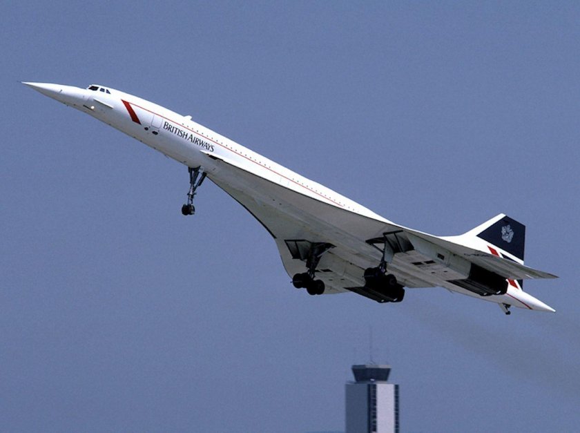 Сверхзвуковой пассажирский самолет конкорд