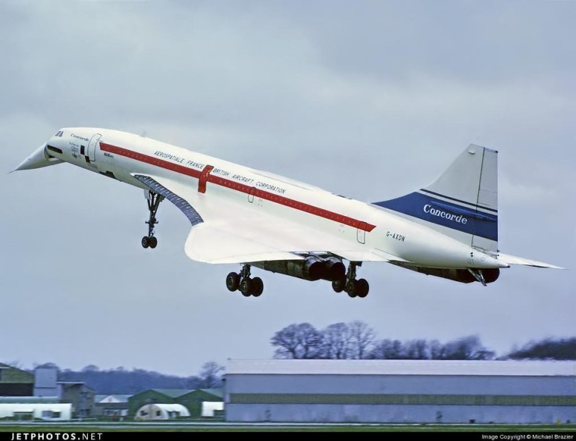 Конкорд пассажирский самолёт