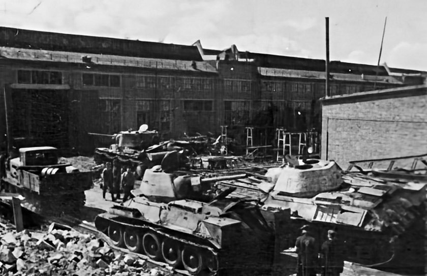 Харьковский танковый завод 1941