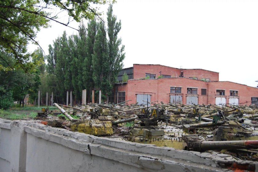 Харьковский танковый завод заброшенный