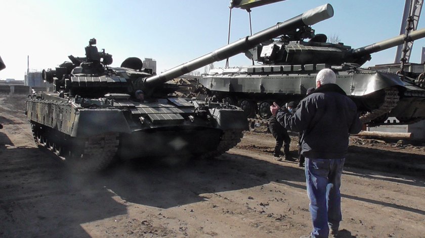 Т-80бв на Украине