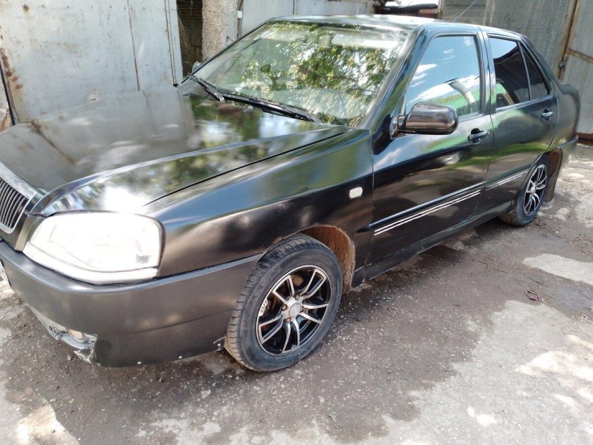 Chery amulet a15 черный