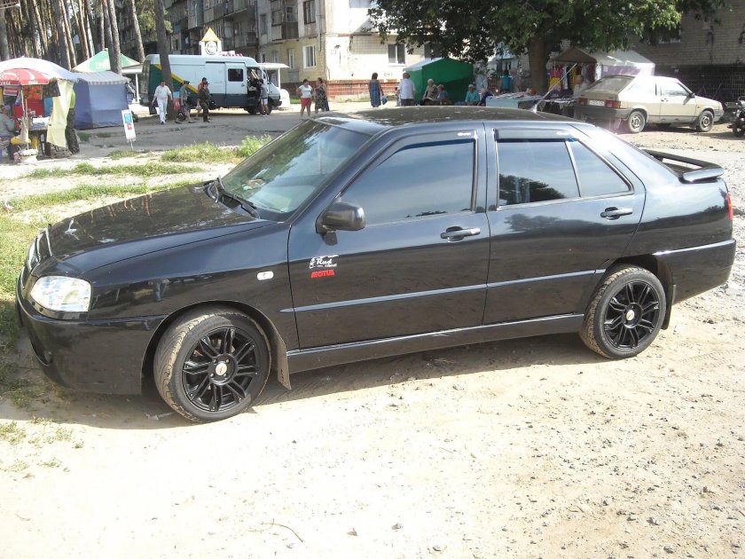 Chery Amulet на 16 дисках