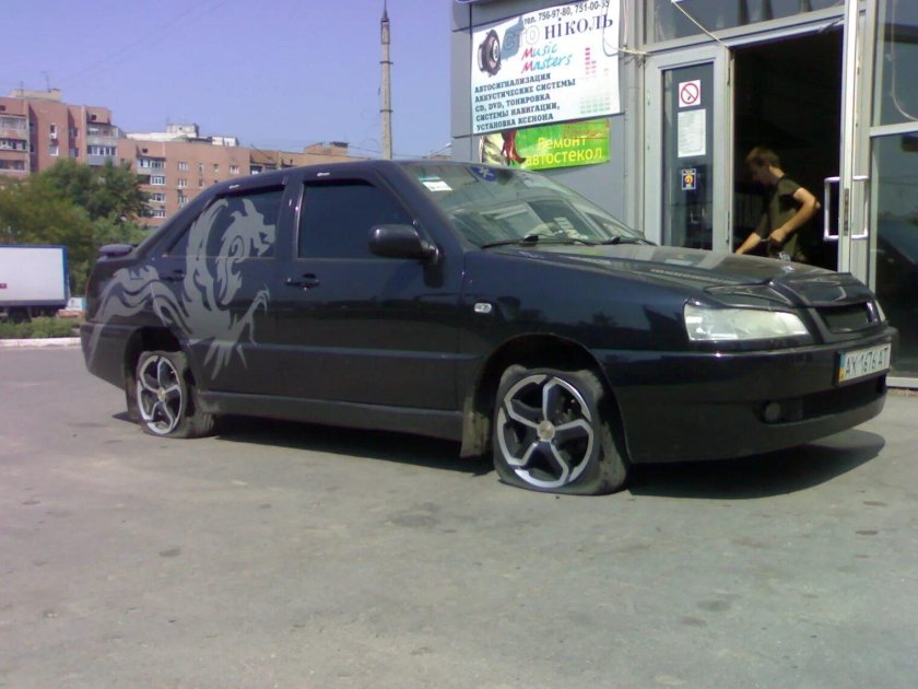 Chery Amulet на 16 дисках