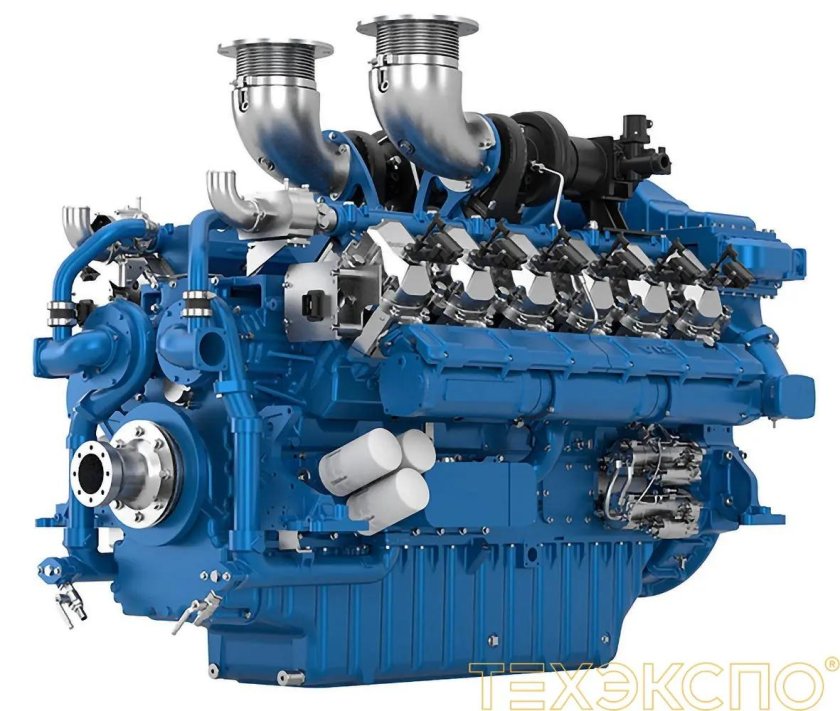 Судовой двигатель