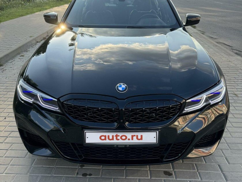 Чëрная бмв