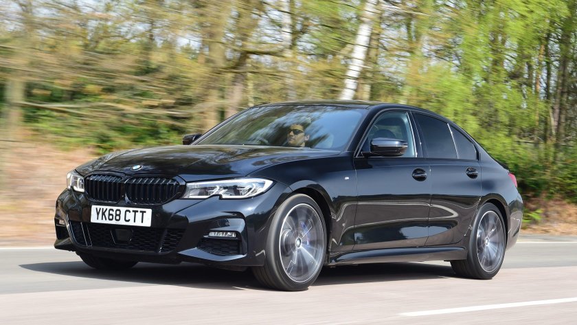BMW 3 g20 черная