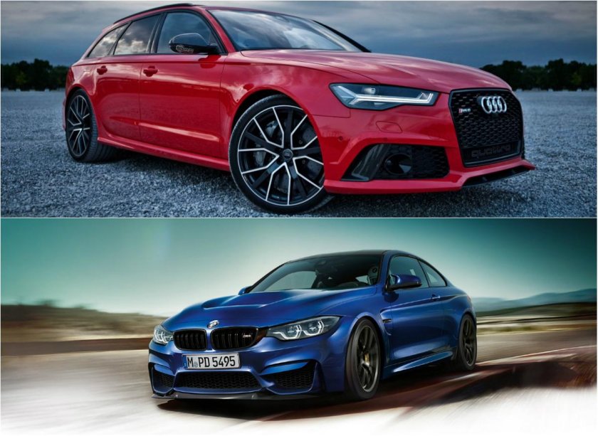 Ауди РС 6 И БМВ м5 ф90